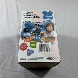 Miko Mini+ AI Powered Kid-Safe Robot Blue AI Learning STEAM Companion